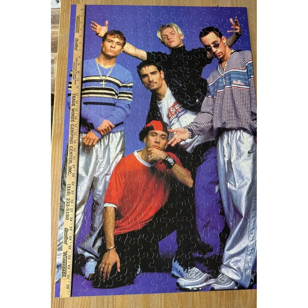 Backstreet Boys Millennium Jumbo 300 Piece Poster Size Puzzle Boy Band Complete‎